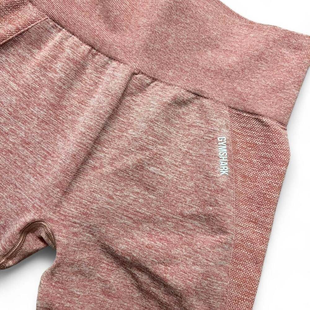 Gymshark Flex High Waisted Leggings in Deep Blush/White